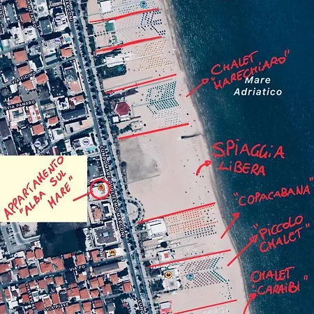 Alba Sul Mare Daire Alba Adriatica